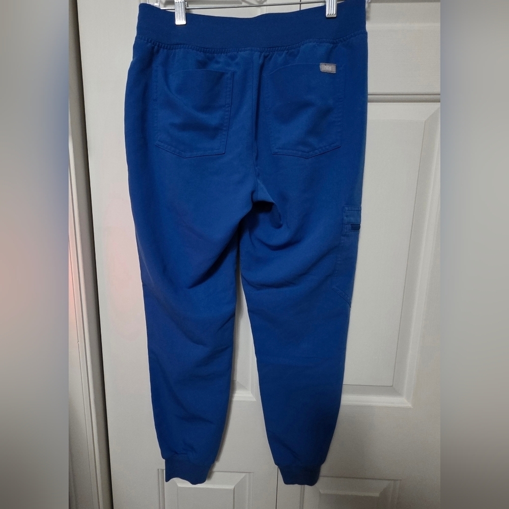 Figs Uman Relaxed Royal Blue Jogger Scrub Pants Womens XS/P - Picture 5 of 11